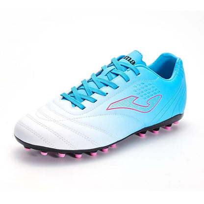 Adult soccer shoes NEO - MG [white light blue]
