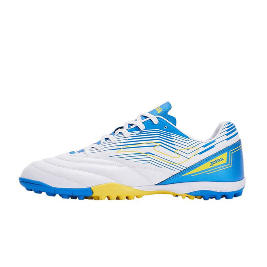 Adult Football Shoes N10 NEO - TF [White/Blue]
