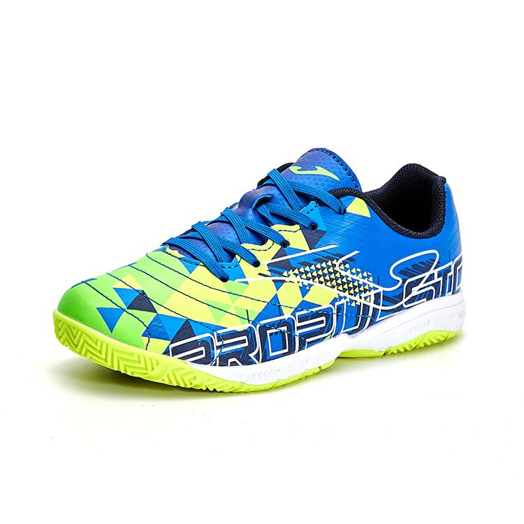 Children's Futsal Shoes PROPULSION 23 (Stone Floor/Indoor) [Blue/Green]