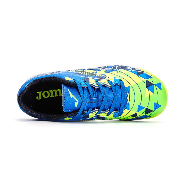 Children's Futsal Shoes PROPULSION 23 (Stone Floor/Indoor) [Blue/Green]