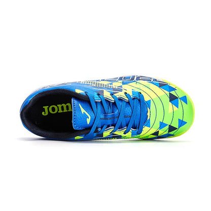 Children's Futsal Shoes PROPULSION 23 (Stone Floor/Indoor) [Blue/Green]