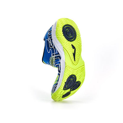 Children's Futsal Shoes PROPULSION 23 (Stone Floor/Indoor) [Blue/Green]