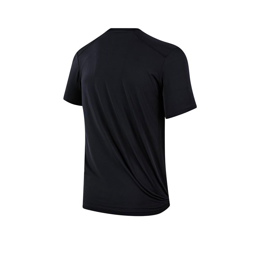 Men's short-sleeved T-shirt [black]