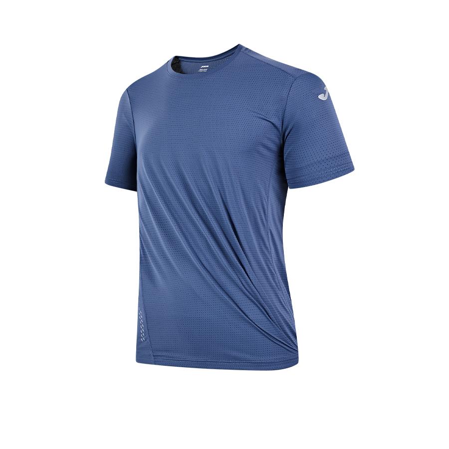 Men's short-sleeved T-shirt [grey blue]