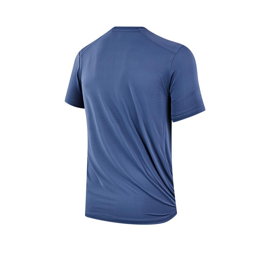 Men's short-sleeved T-shirt [grey blue]
