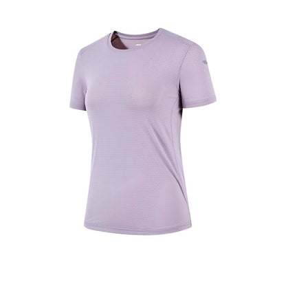Women's Sports Short Sleeve T-Shirt [Purple]