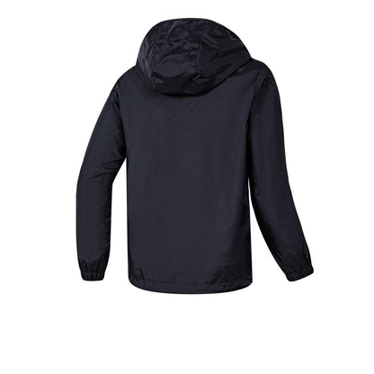 Children's Hidden Hood Raincoat [Black]