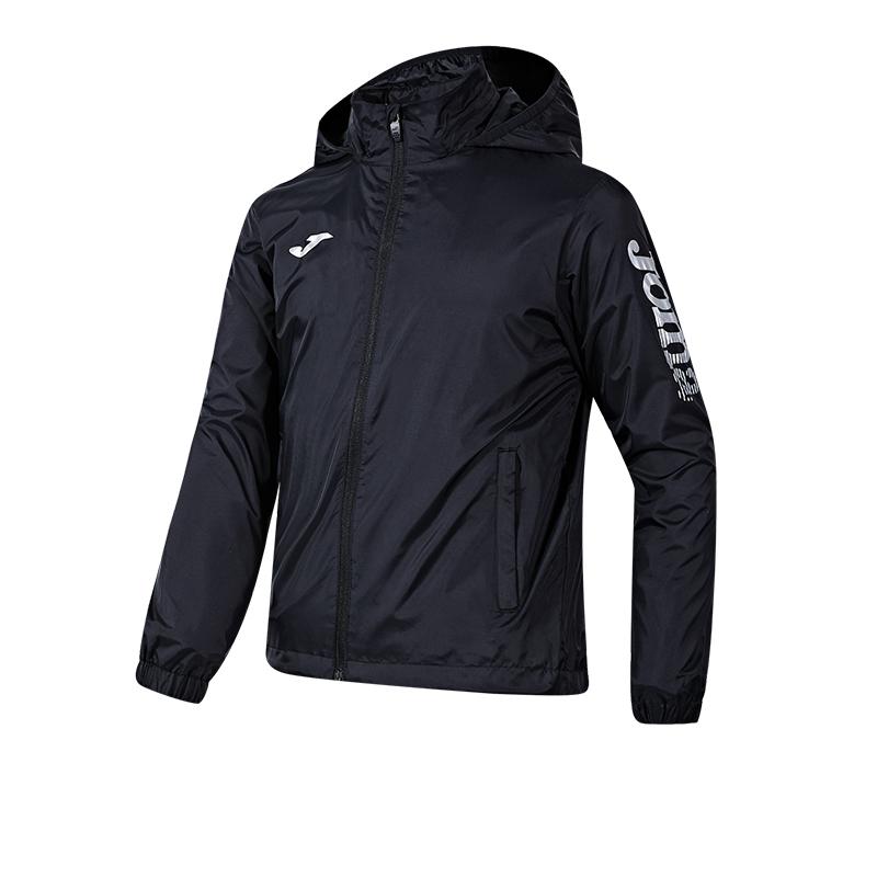 Children's Hidden Hood Raincoat [Black]