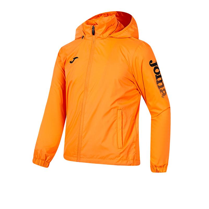Children's Hidden Hood Raincoat [Orange]