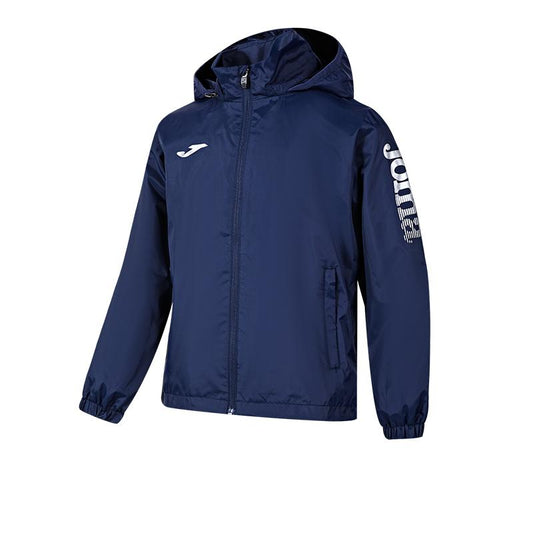 Children's Hidden Hood Raincoat [Navy Blue]
