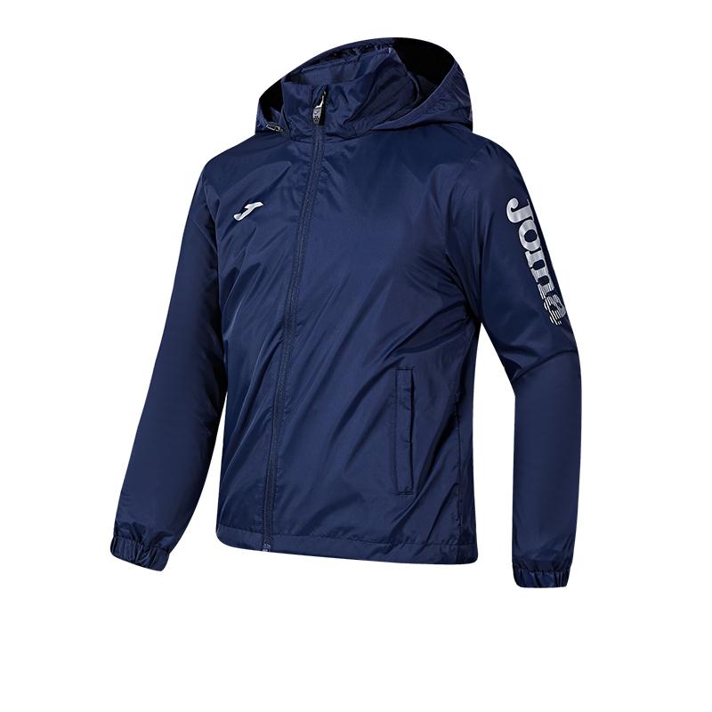 Children's Hidden Hood Raincoat [Navy Blue]