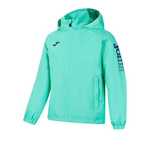 Children's Hidden Hood Raincoat [Mint Green]