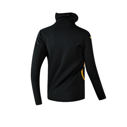 High collar training long sleeves [black]