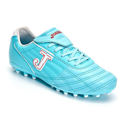 成人袋鼠皮足球鞋 COLOR RETRO - MG 【湖藍色】