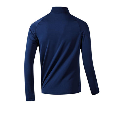 Half zip long sleeve training T-shirt