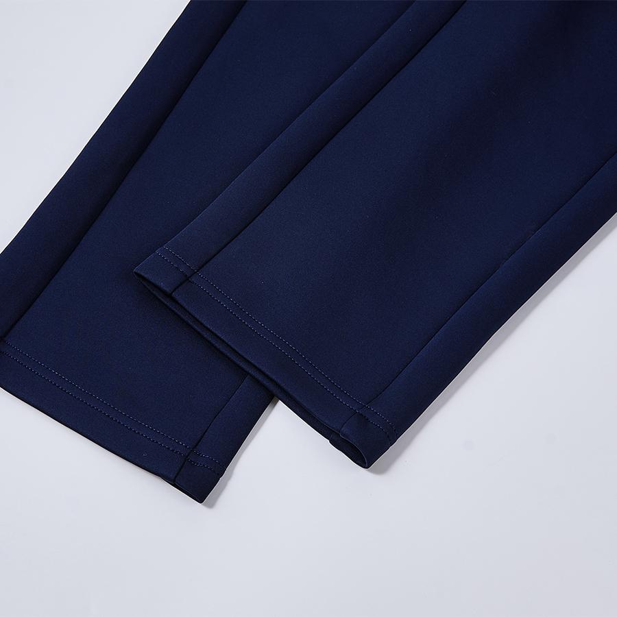 男裝針織訓練長褲 (黑/藏青)