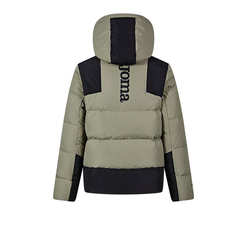 Men's short down jacket [olive green]