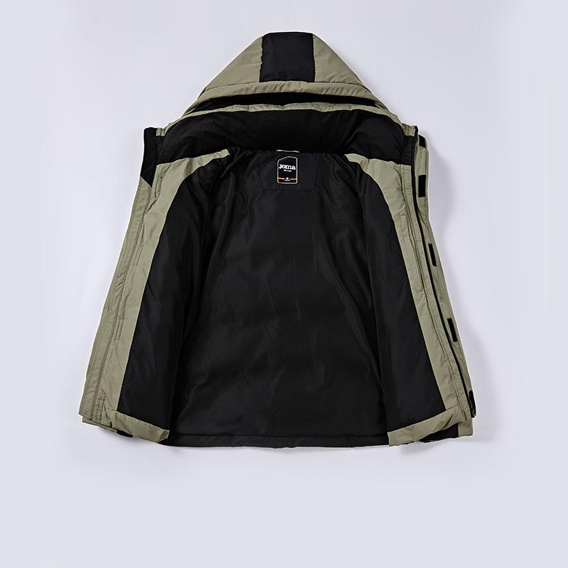 Men's short down jacket [olive green]