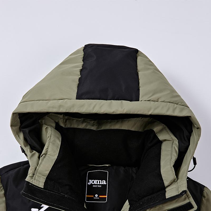 Men's short down jacket [olive green]