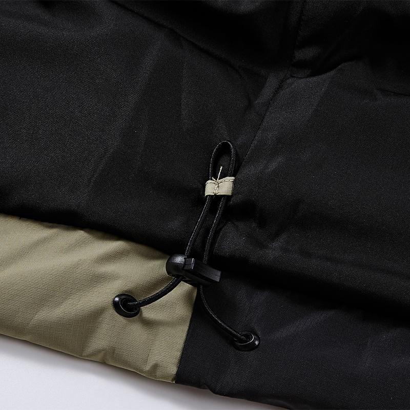 Men's short down jacket [olive green]