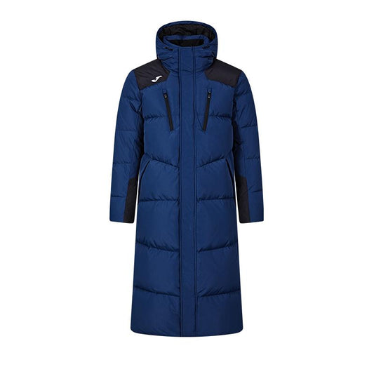 Men's long down jacket (black/grey/navy blue)