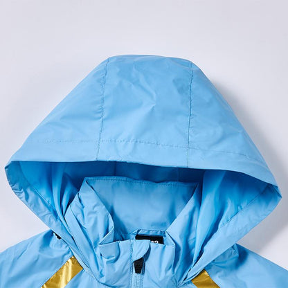 Children's Hidden Hat Windbreaker [Multiple Colors Available]