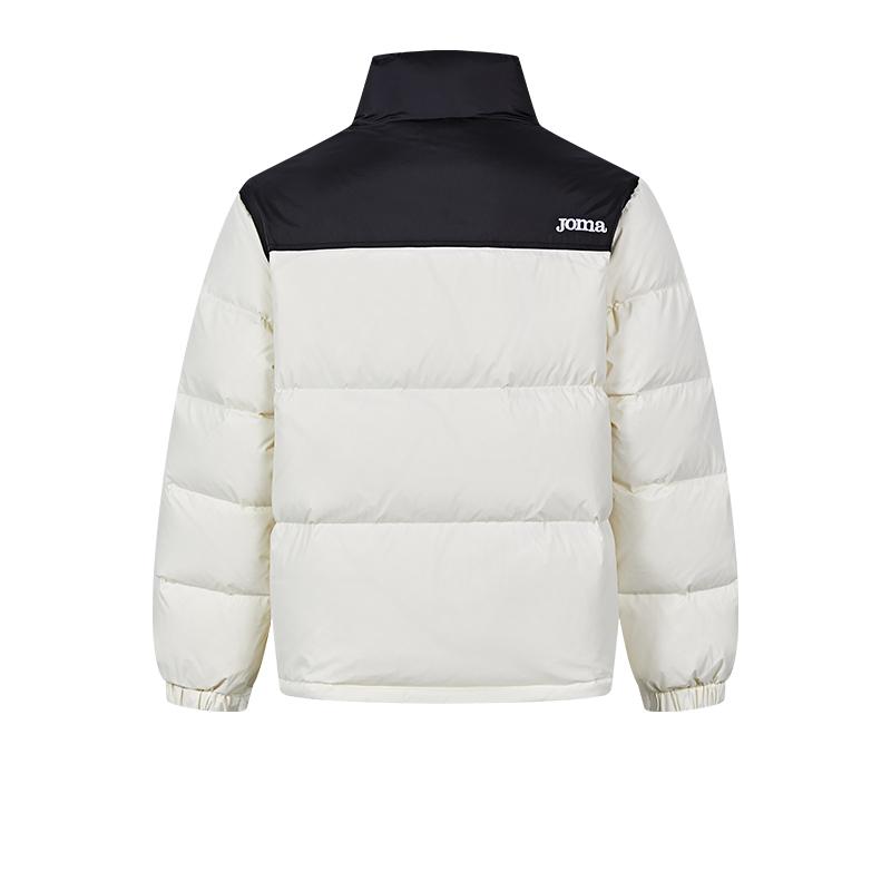 Short down jackets for men and women (black/white-black/green-black/grey-black)