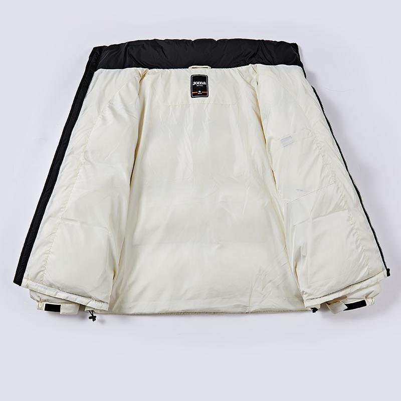 Short down jackets for men and women (black/white-black/green-black/grey-black)