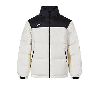 Short down jackets for men and women (black/white-black/green-black/grey-black)
