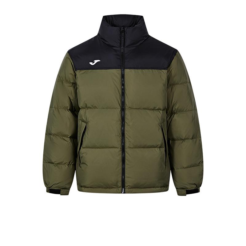 Short down jackets for men and women (black/white-black/green-black/grey-black)