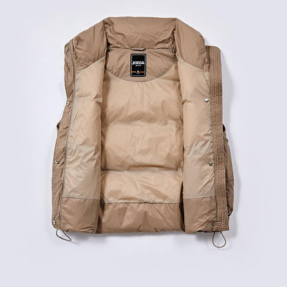 Women's down vest (beige/khaki/black)
