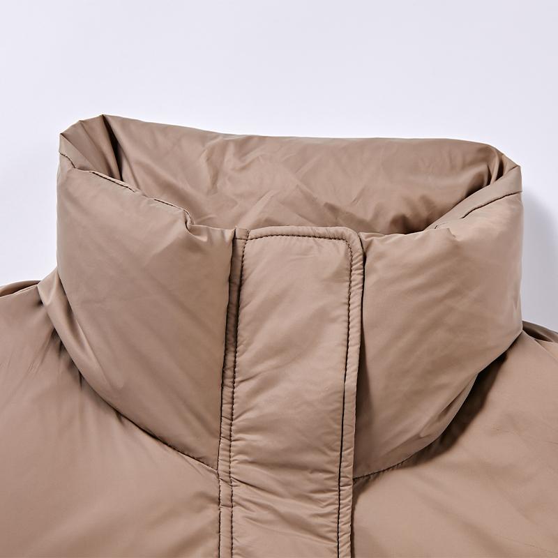 Women's down vest (beige/khaki/black)