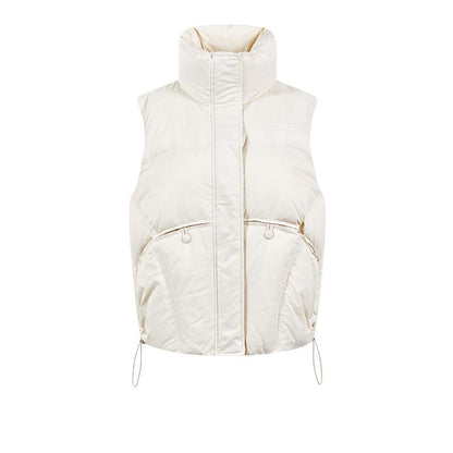 Women's down vest (beige/khaki/black)