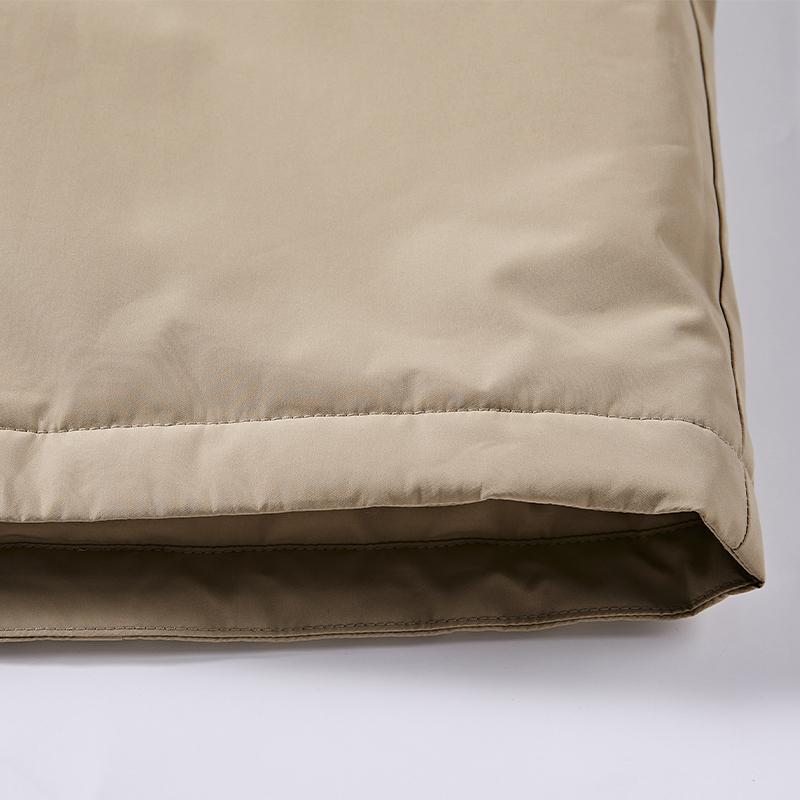 Men's short cotton jacket (black/khaki)