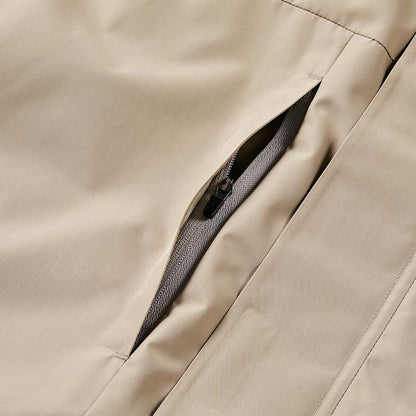 Men's short cotton jacket (black/khaki)