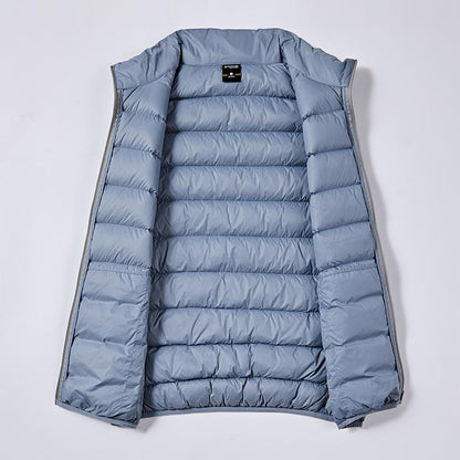 Down vest (black/grey/navy blue)