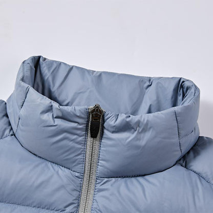 Down vest (black/grey/navy blue)