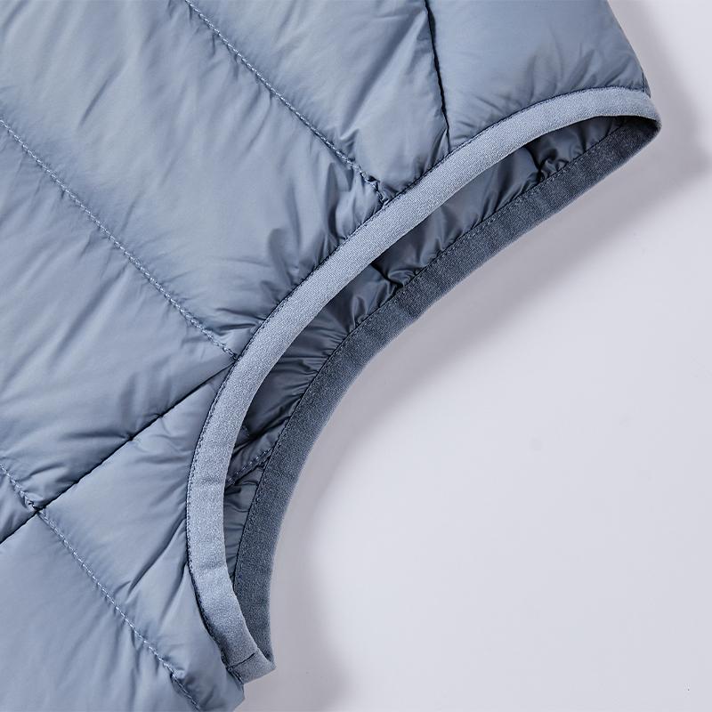 Down vest (black/grey/navy blue)