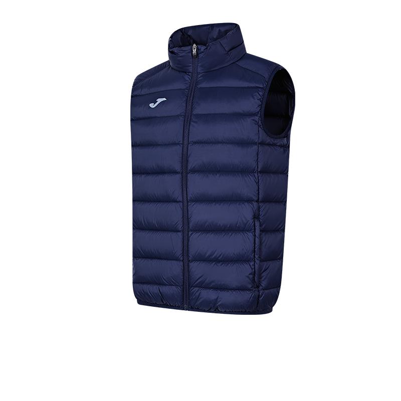 Down vest (black/grey/navy blue)