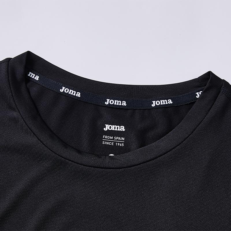 Long-sleeved tight training shirt (black/white)
