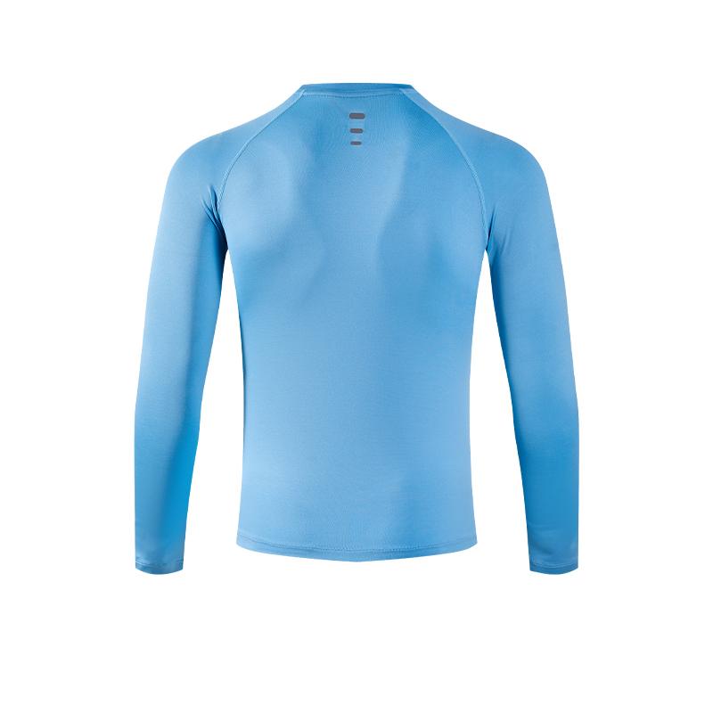 Children's quick-drying elastic bottoming shirt (black/white/yellow/sky blue/green)