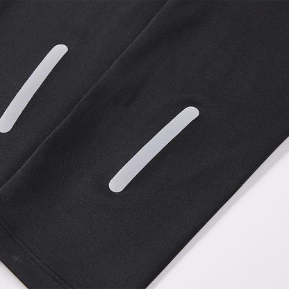 Men's breathable quick-drying tight trousers [black/red/blue/grey] 