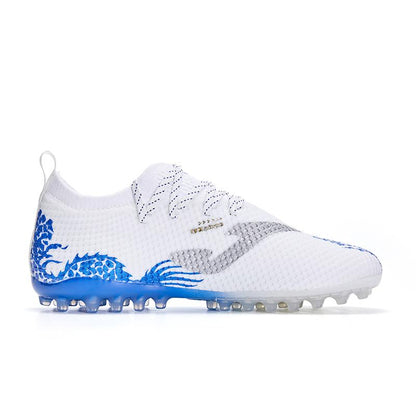 2024 Year of the Dragon themed football boots (MG) [White and Blue]