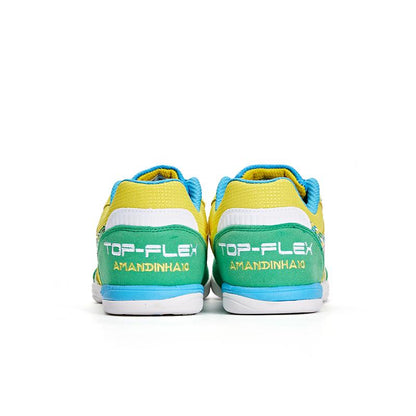 Amandinha Limited Edition Futsal Shoes TOP FLEX 2024 (Stone Floor/Indoor) [Yellow Green]