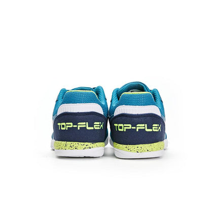 五人足球鞋 TOP FLEX 2024   (石地/室内)【藍绿】