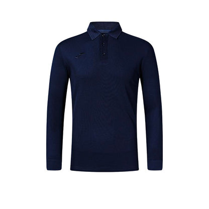 Long-sleeved POLO shirt [multiple colors available] 