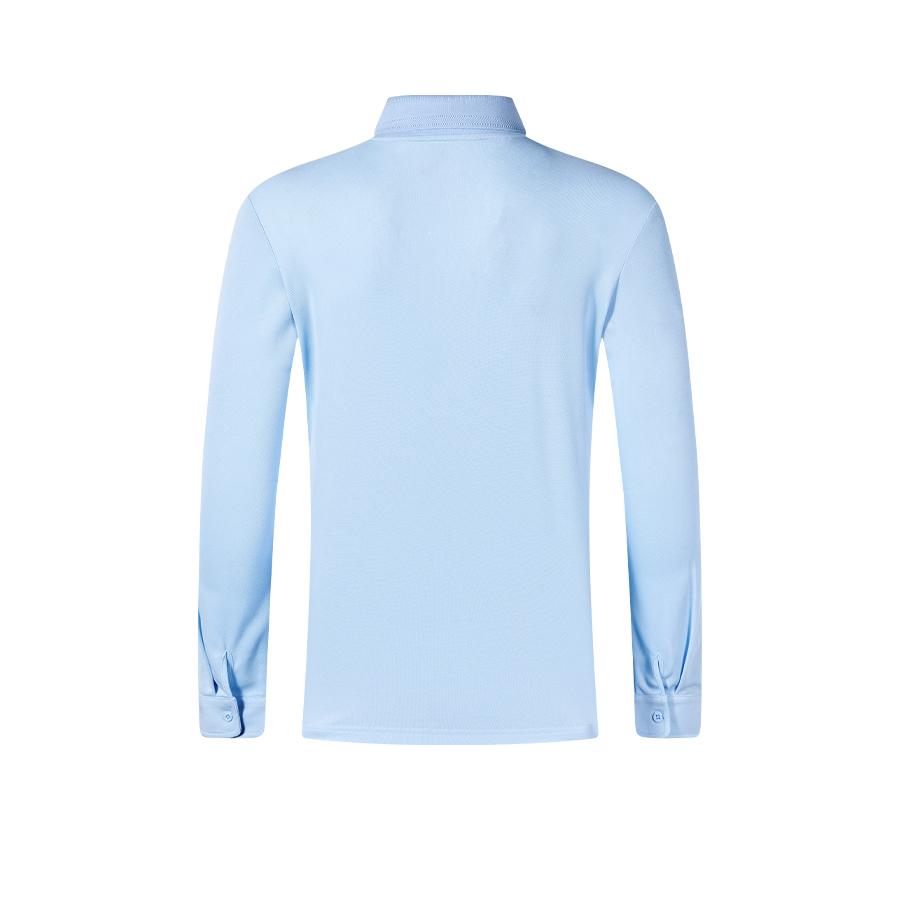 Long-sleeved POLO shirt [multiple colors available] 