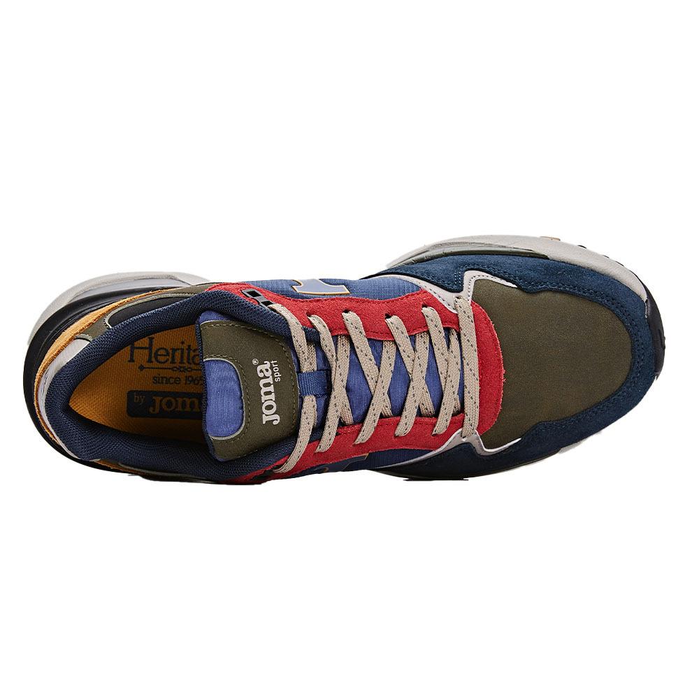 Men's casual shoes [dark denim blue/military green]