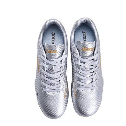 半掌碳板碎釘足球鞋  EDGE - TF【銀/棕金/白紅/薄荷綠/熾熱黃】