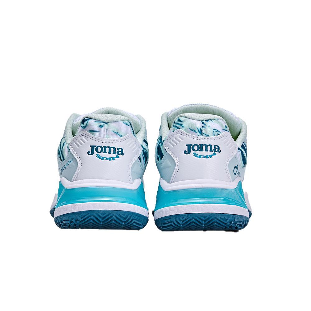 Women's Professional Padel Shoes SPIN [Light Green/White]